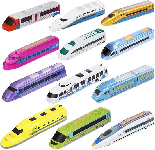 Bullet Train Pull Back Toy