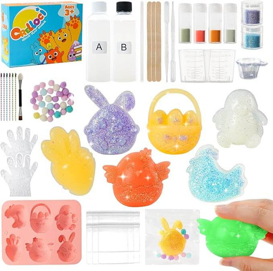 Glow in The Dark Squishy DIY Kit