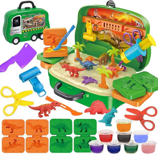 Dinosaur Color Dough Set