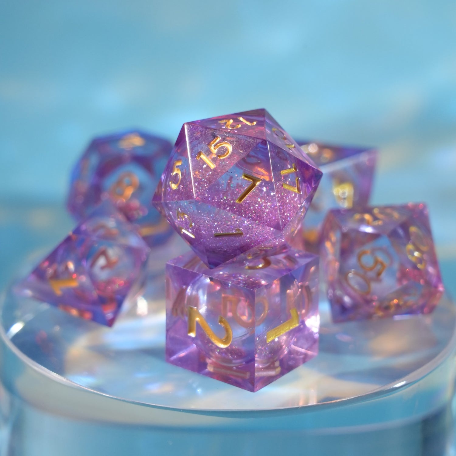 Purple Dice Sets