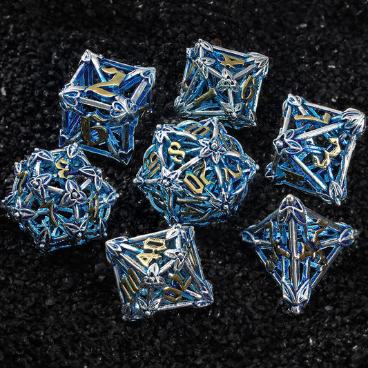 Sirensluck Resin DnD Dice Set Leviathan Skyshard