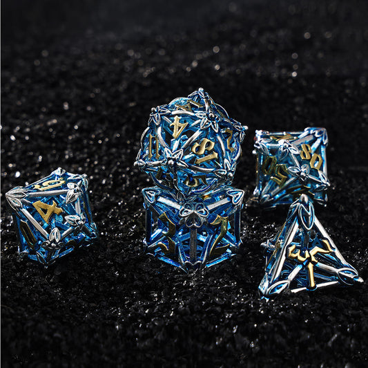 Sirensluck Resin DnD Dice Set Leviathan Skyshard